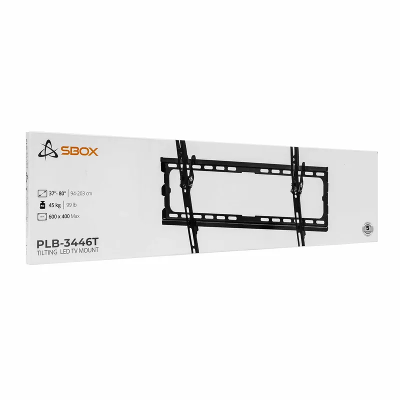 SBOX Slim Kallistettava Kiinnike VESA 600/80