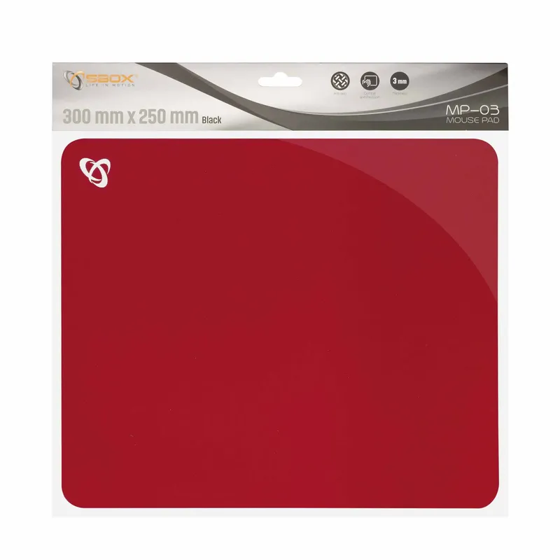 SBOX Hiirimatto Punainen - 7326793