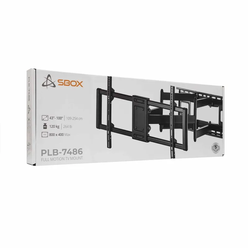 SBOX Täysliikkuva Kiinnike VESA 800/100