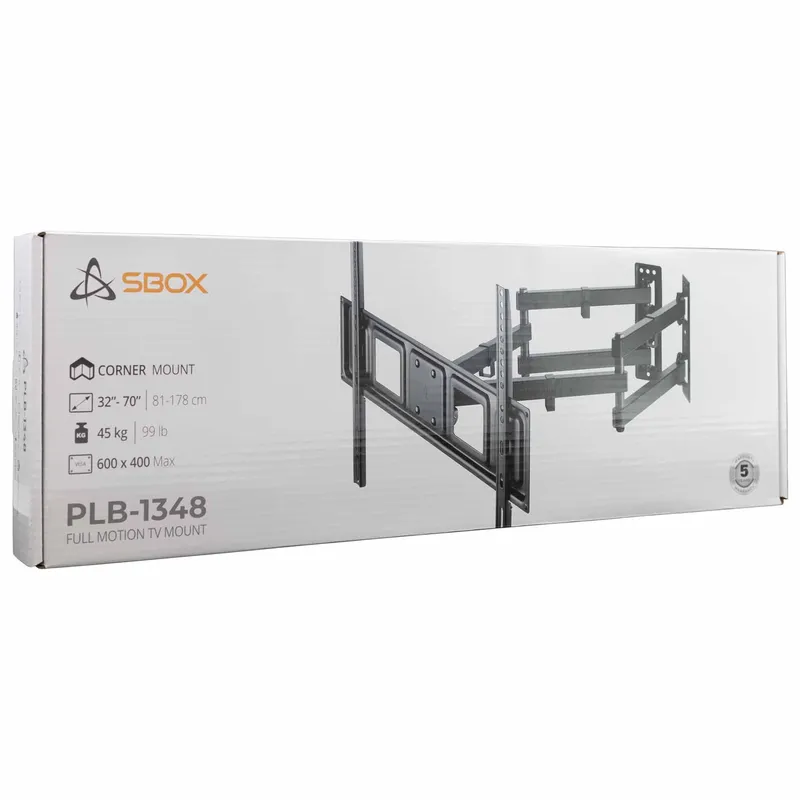 SBOX Täysliikkuva Kiinnike VESA 600/70