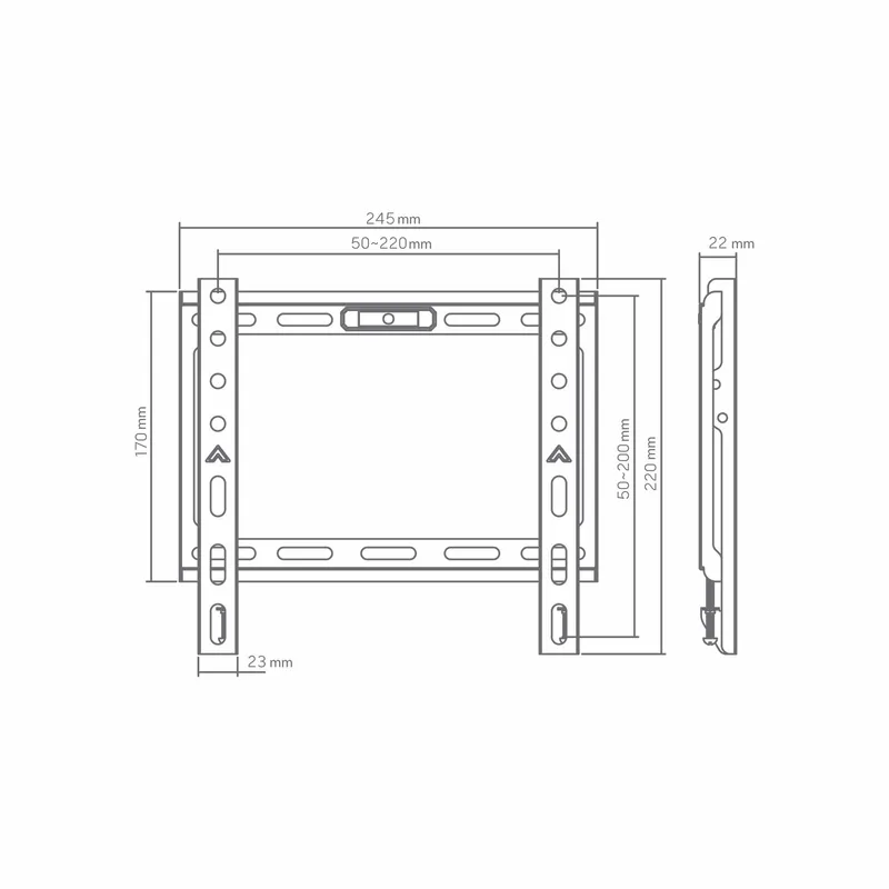SBOX Kiinteä Kiinnike VESA 200/43