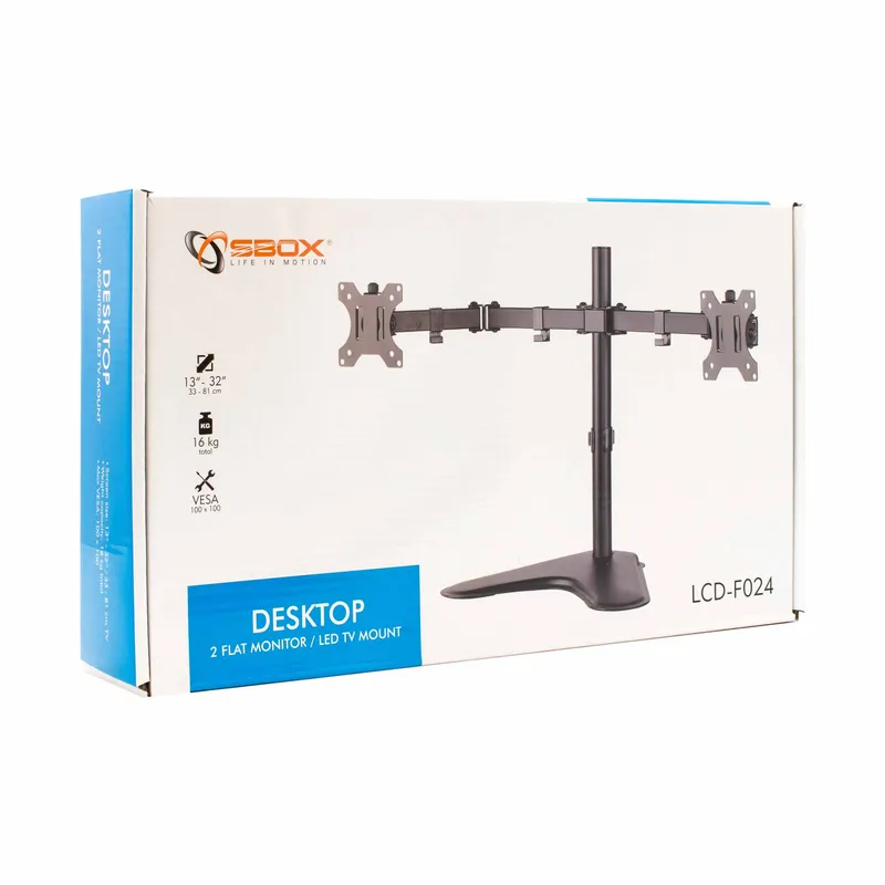 SBOX Näyton Pöytäteline VESA 100/32