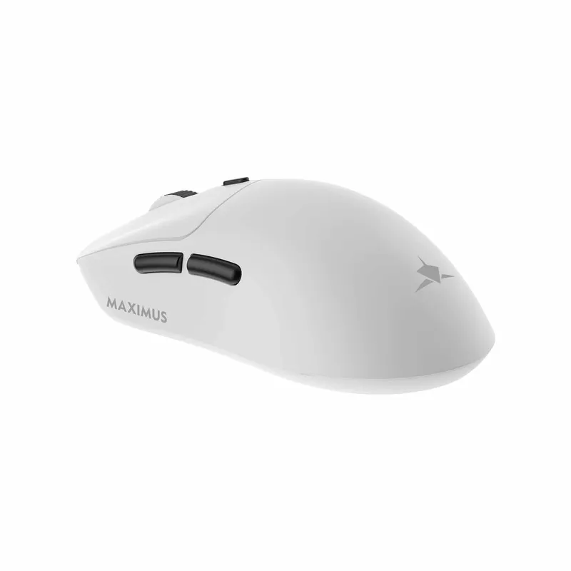 White Shark Premium MAXIMUS Langaton Pelihiiri 6D 26.000dpi Valkoinen - 9450807