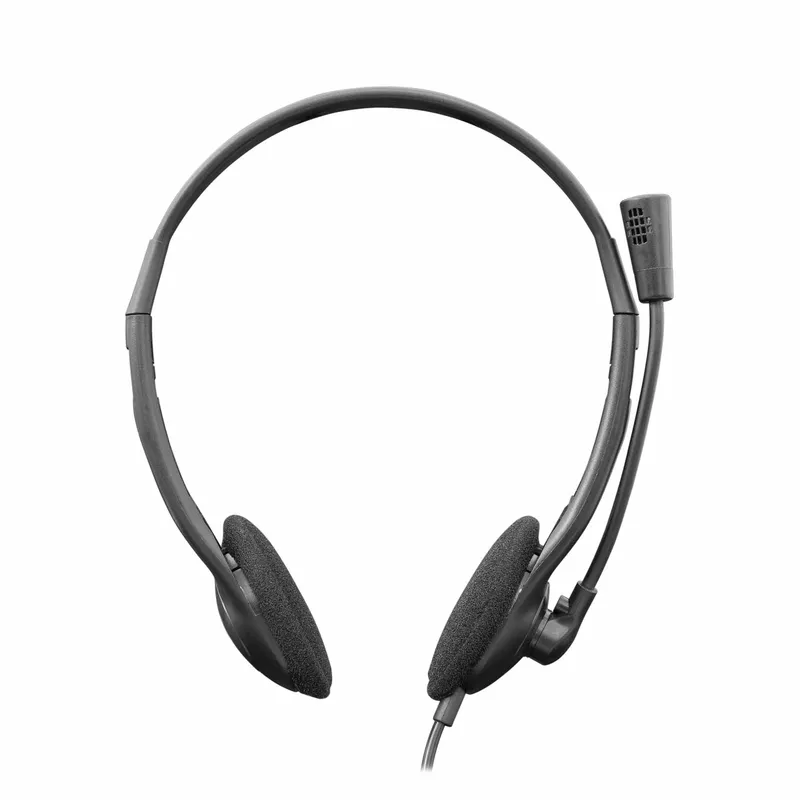 SBOX USB On-Ear Headset Musta - 7326791
