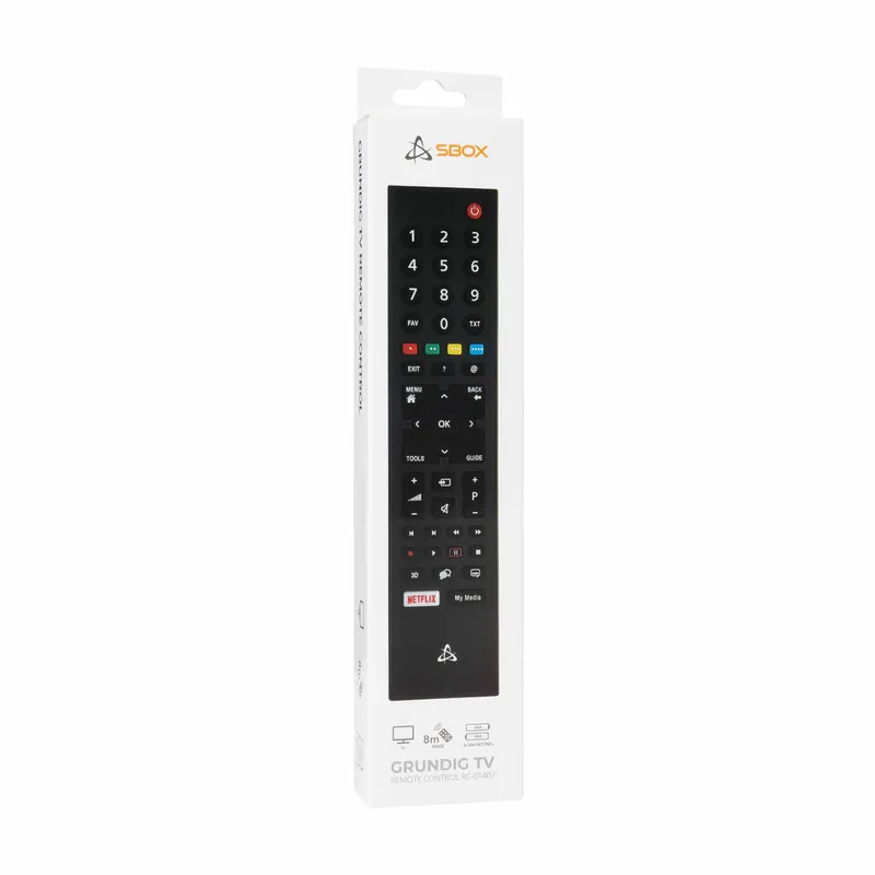 SBOX Kaukosäädin Grundig TV Musta - 9450799