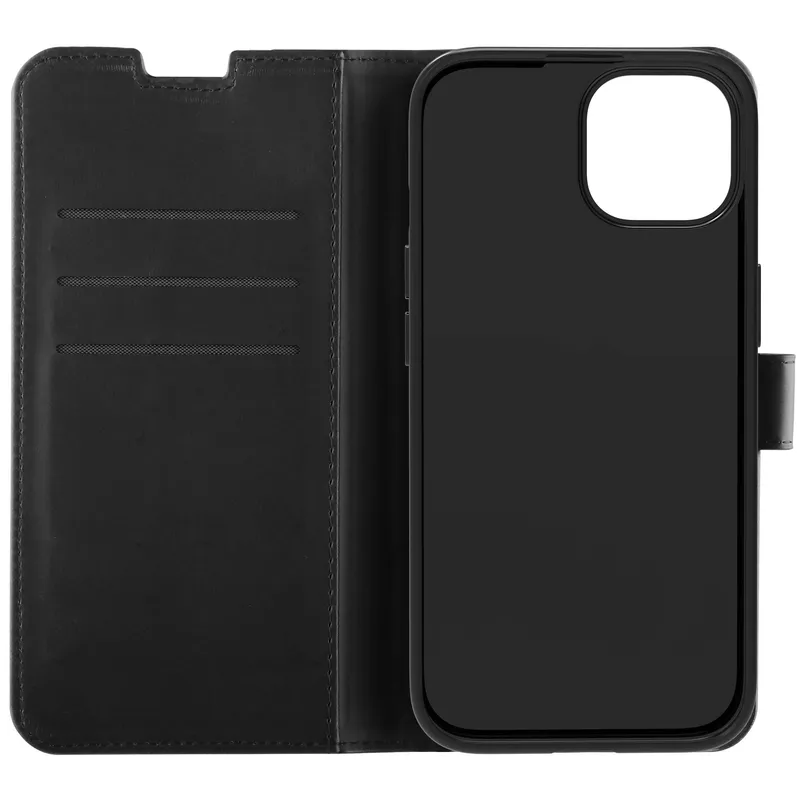 X2O Classic Wallet Lompakkokotelo Apple iPhone 15/14/13 Musta - 3410253