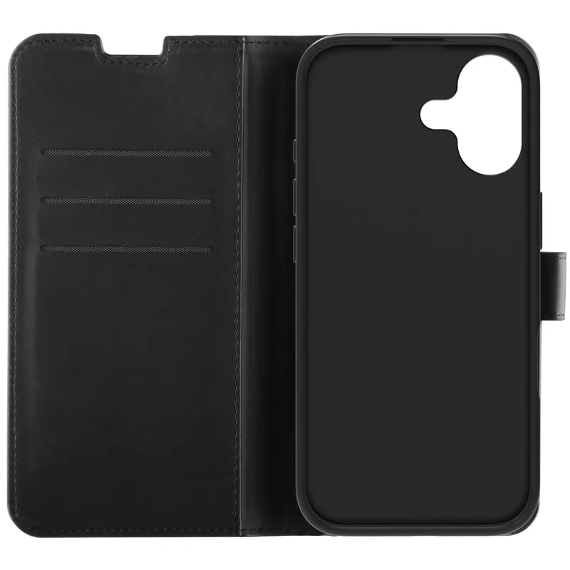 X2O Classic Wallet Lompakkokotelo Apple iPhone 16 Musta - 3410251