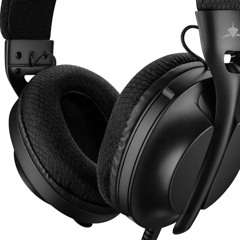 White Shark PARROT On-Ear Pelikuulokkeet Musta - 9450502