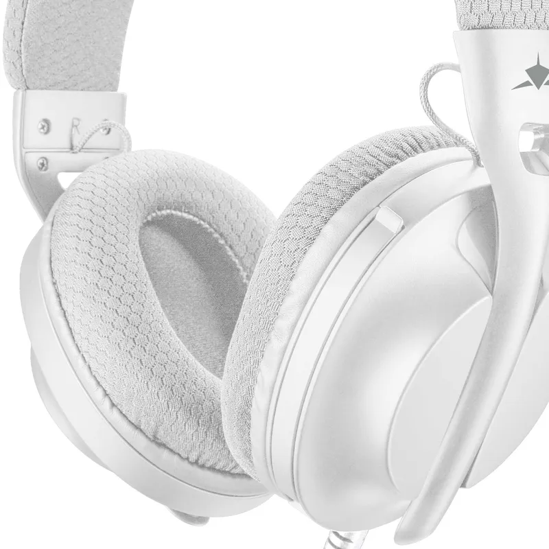 White Shark PARROT On-Ear Pelikuulokkeet Valkoinen/Harmaa - 9450503