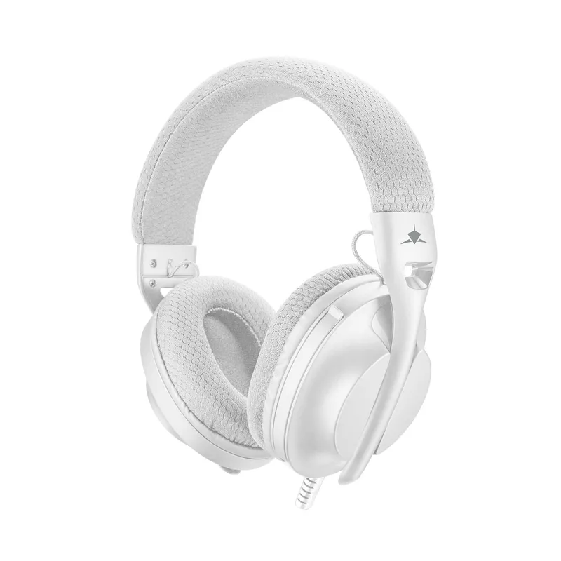 White Shark PARROT On-Ear Pelikuulokkeet Valkoinen/Harmaa - 9450503