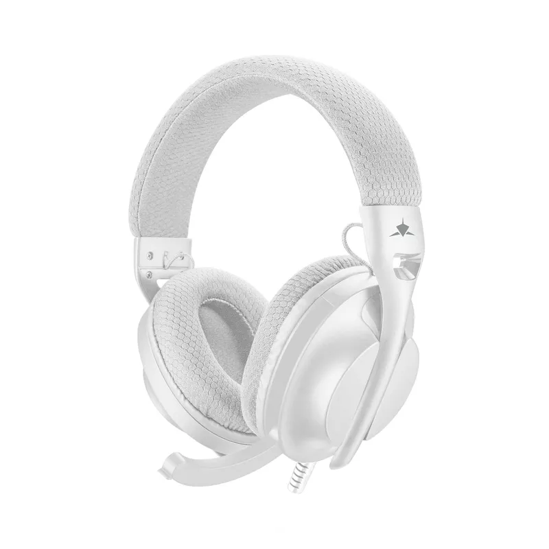 White Shark PARROT On-Ear Pelikuulokkeet Valkoinen/Harmaa - 9450503