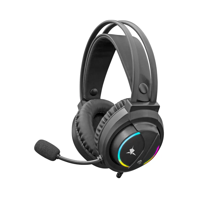 White Shark WOLF On-Ear Pelikuulokkeet Musta - 7326739
