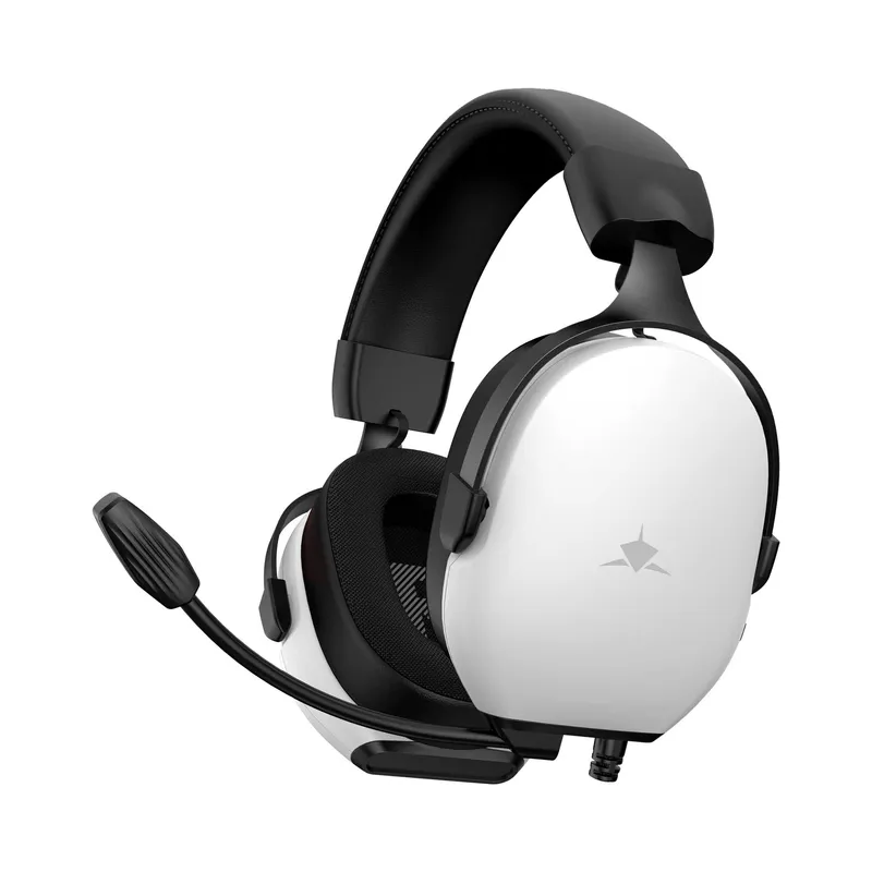 White Shark FOX Over-Ear Pelikuulokkeet Valkoinen/Musta - 9450739