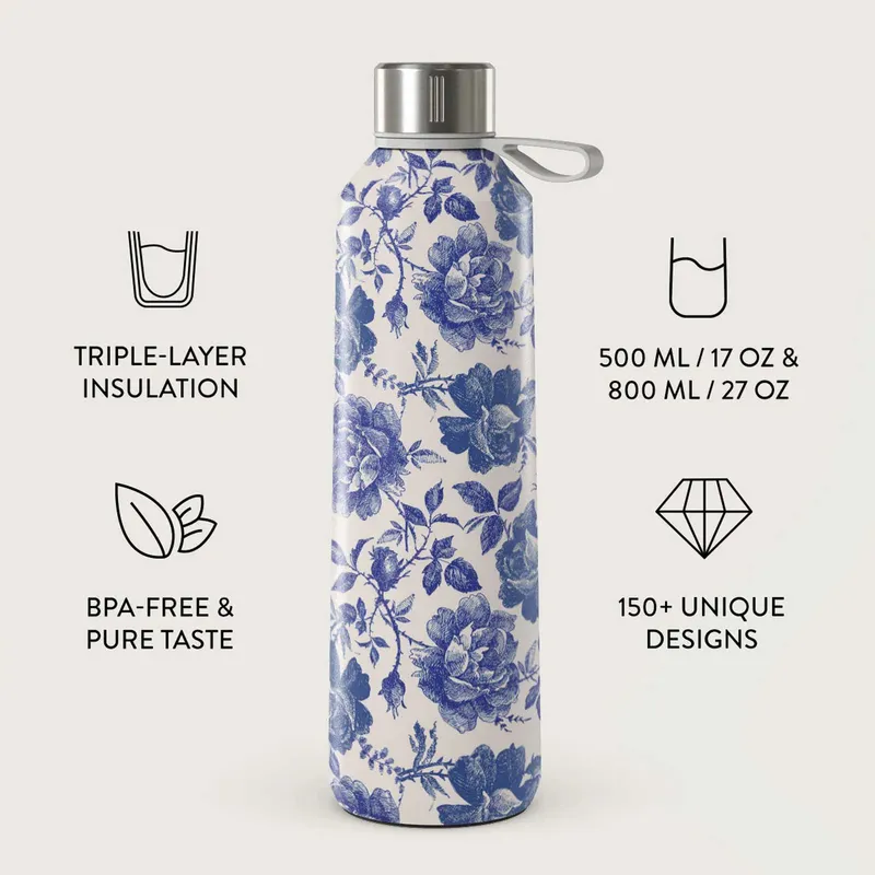 Burga Garden Stories - Vesi-/Termospullo 800ml - 2948588