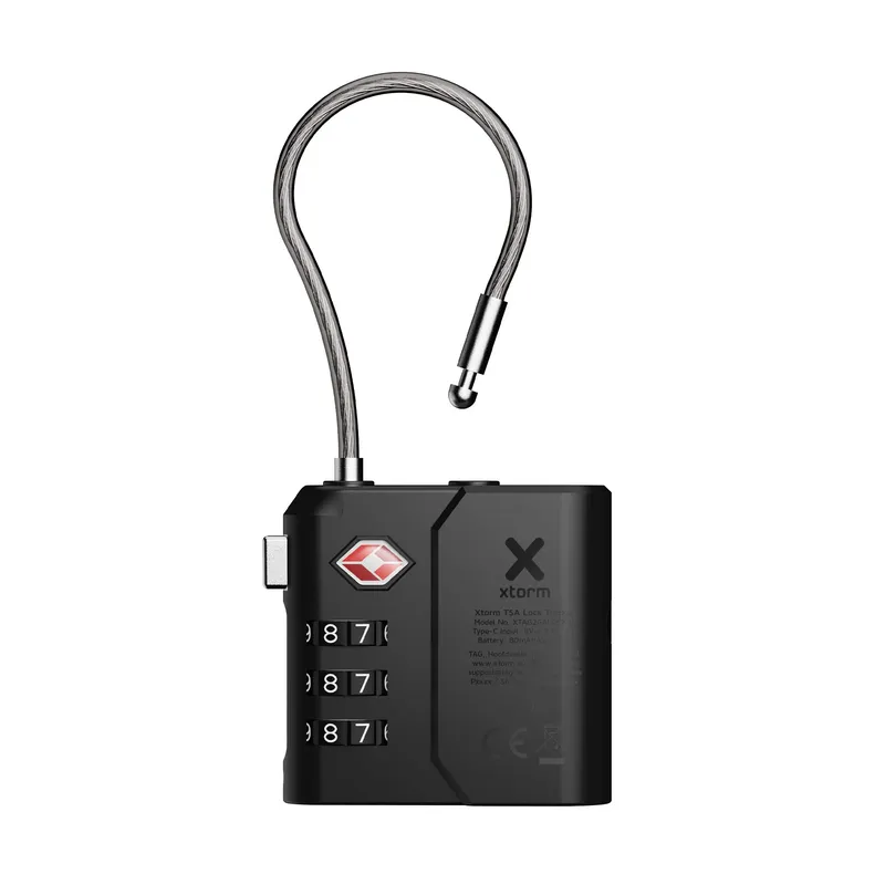Xtorm TSA LockTag paikannin iOS/Android Musta - 9510300