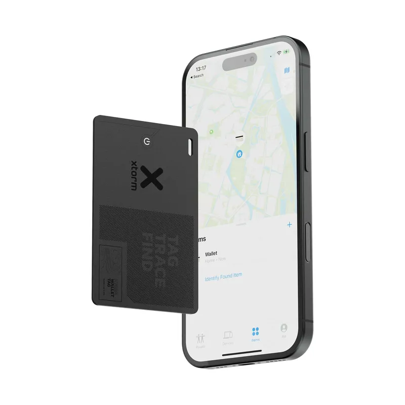 Xtorm Wallet Tag paikannin iOS/Android Musta - 9510299