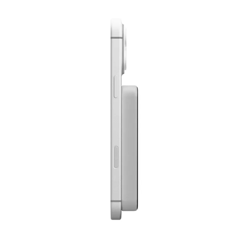 LINQ Magneettinen Langaton QI2.2 Varavirtalähde 25W/10.000mAh Hopea - 7462339