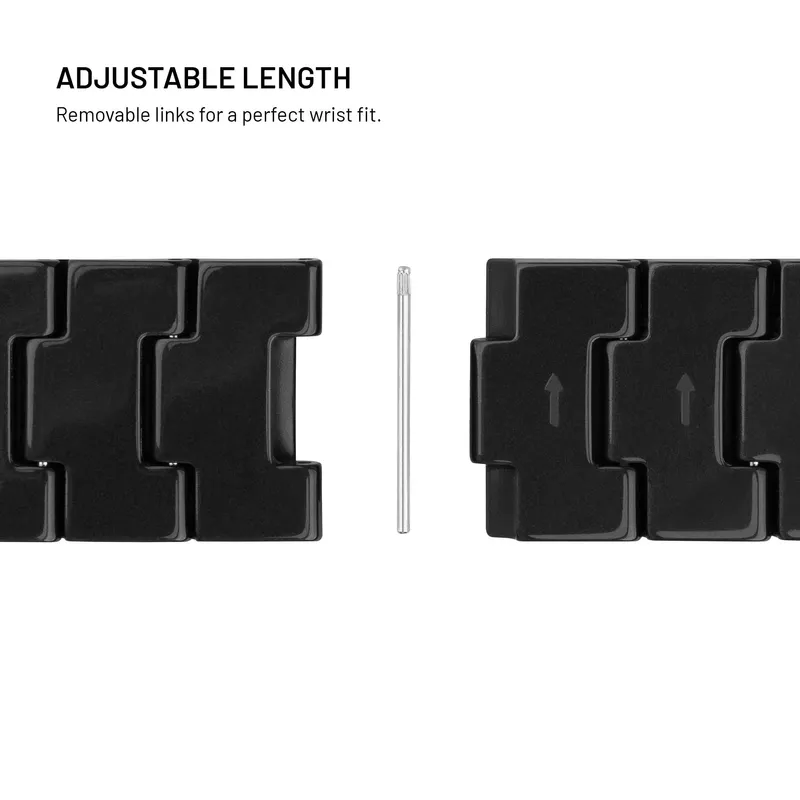 FIXED Hartsirannekkeen Älykellolle 22mm Hiilimusta - 8019113