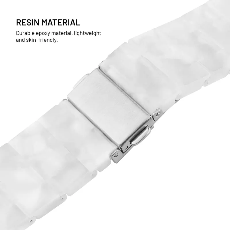 FIXED Hartsirannekkeen Älykellolle 18mm Pilvivalkoinen - 8019117