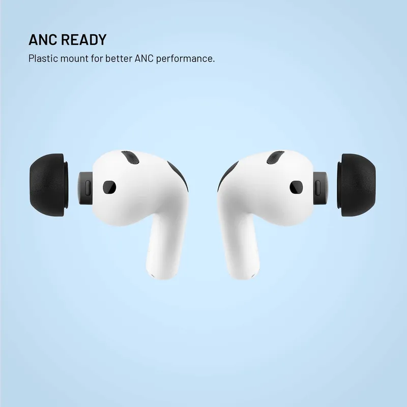 FIXED Muistivaahtokorvasovitteet Apple AirPods Pro 3 2 Paria M Musta - 8019277