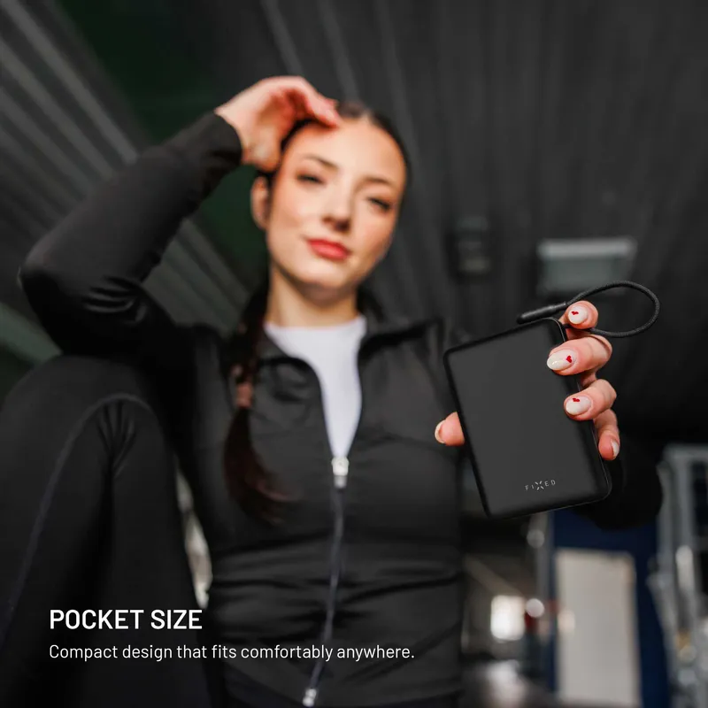 FIXED Zen20 Loop USB-C PD 40W 20.000mAh Varavirtalähde Musta - 8019280