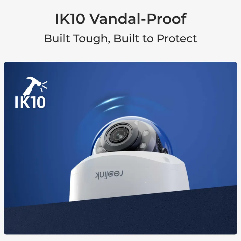 Reolink P437 4K PoEIK10 kamera Valkoinen - 5398341