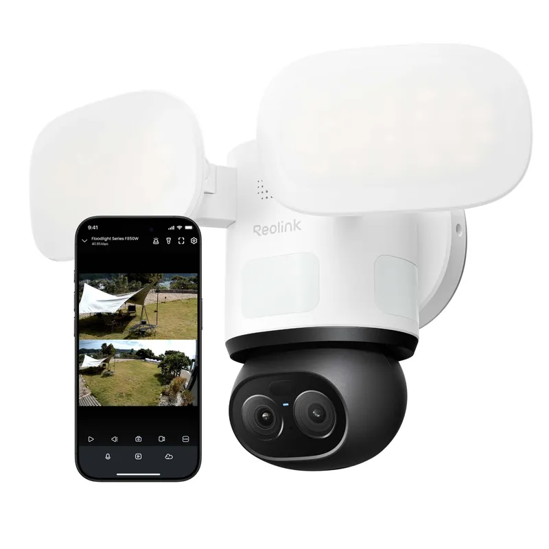 Reolink TrackFlex Floodlight WiFi 4K ulkokamera 2.4/5Ghz Valkoinen - 8503537