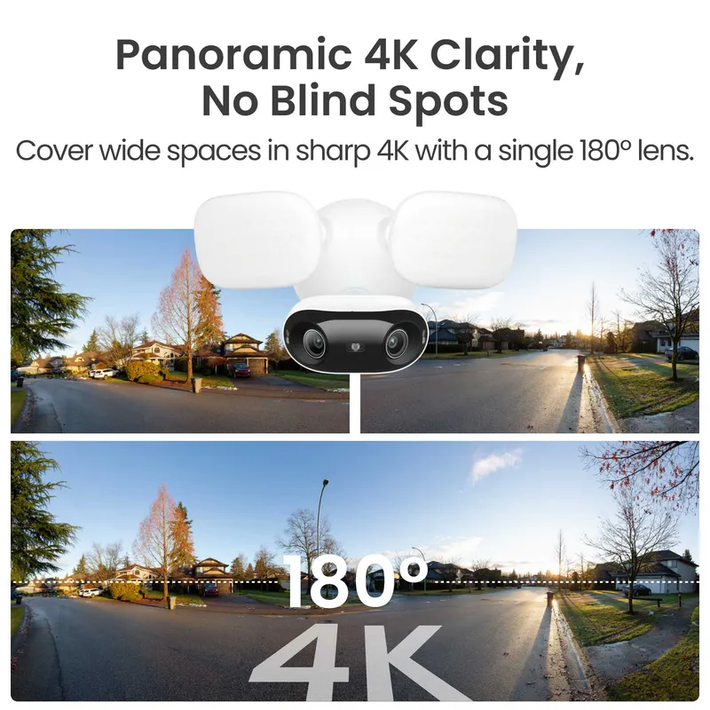 Reolink Elite Floodlight 4K ulkokamera Wifi 6 Valkoinen - 3022960