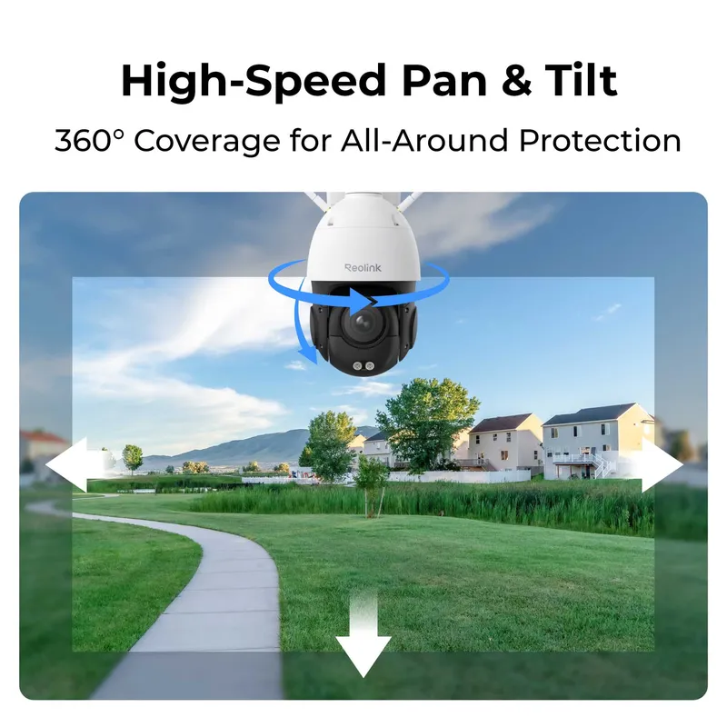 Reolink W840 WiFi6 UHD ulkokamera 2.4/5Ghz Valkoinen - 5398385