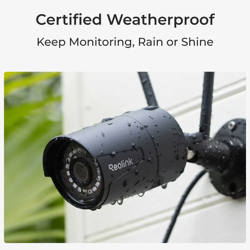Reolink RLC-510WA (W320-B) WiFi Smart Detection kamera Musta - 5398434