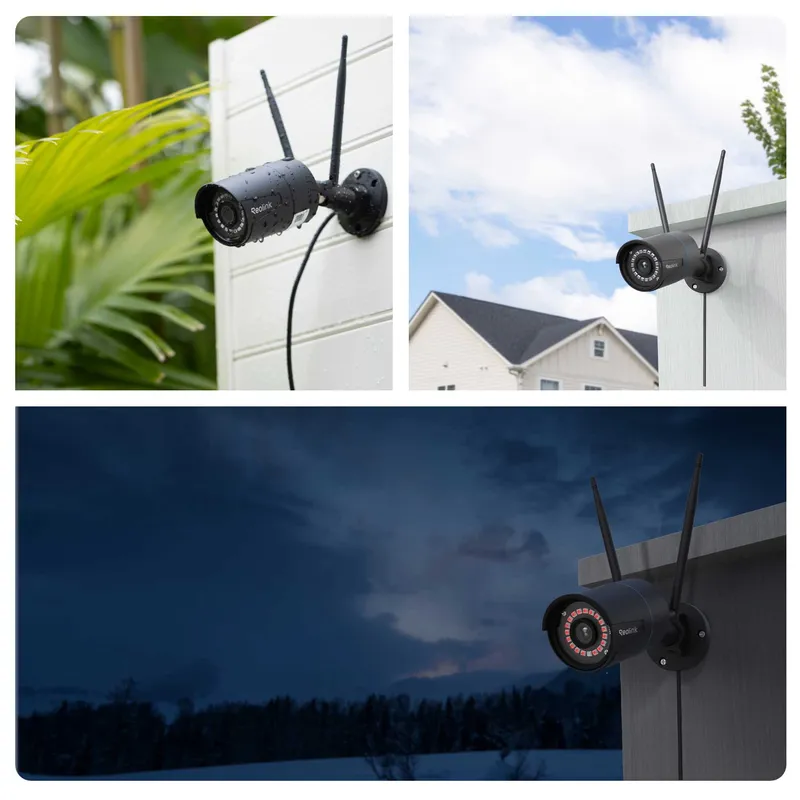 Reolink RLC-510WA (W320-B) WiFi Smart Detection kamera Musta - 5398434