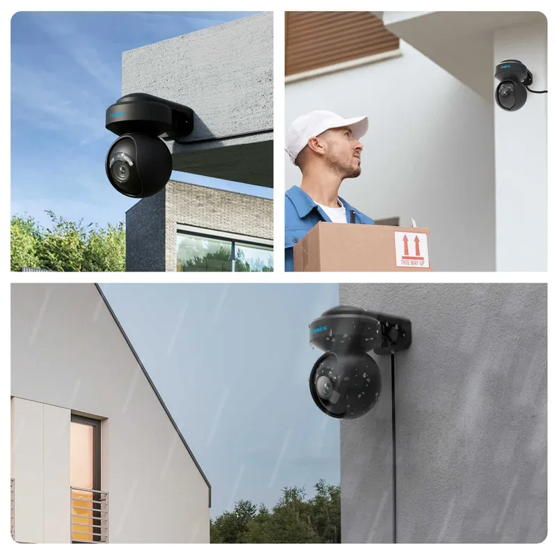 Reolink E1 Outdoor (E540-B) Smart PTZ WiFi Musta - 3022845