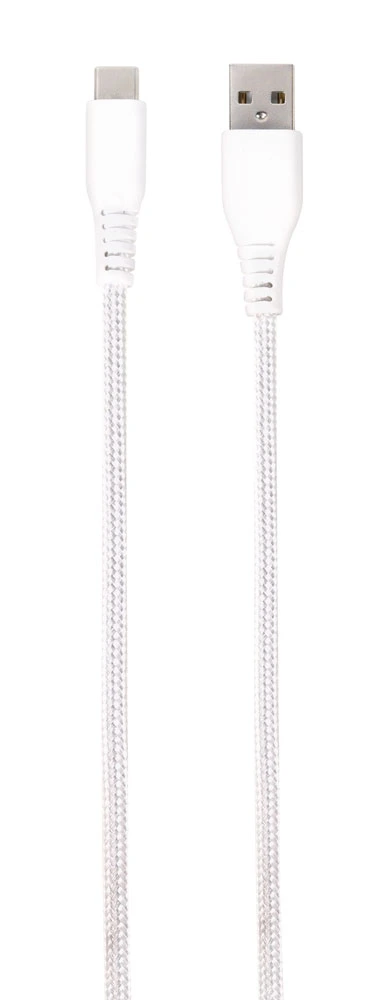 Vivanco Longlife USB-C/USB-A 2.0 kaapeli 2.5m Valkoinen - 2861694