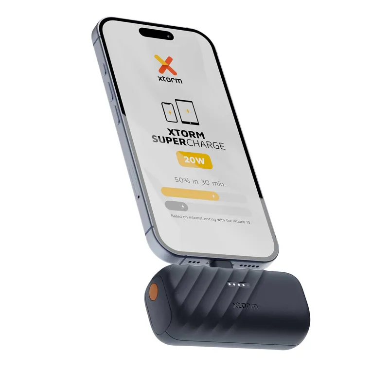Xtorm Power Bank USB-C PD 20W 5.000mAh/2xUSB-C Sininen - 9510324