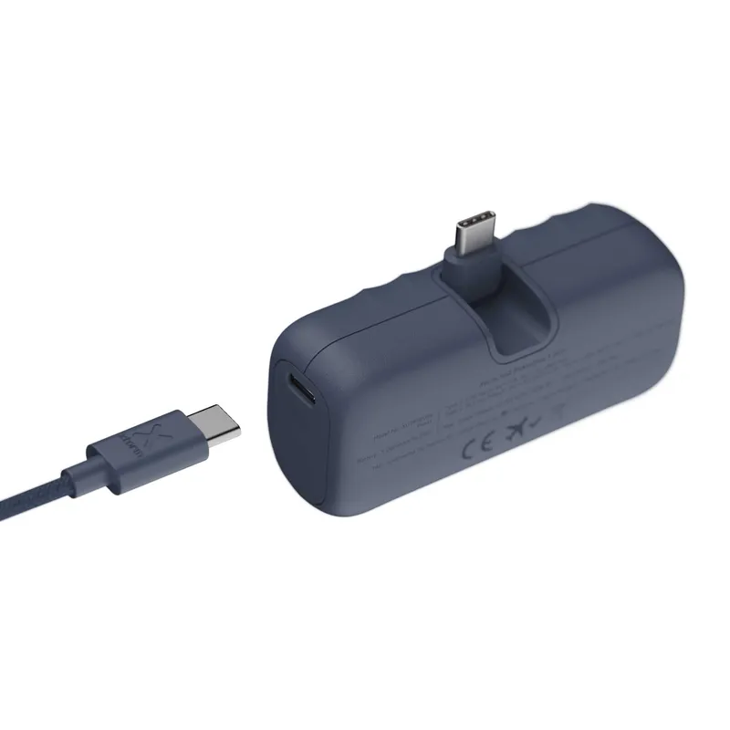 Xtorm Power Bank USB-C PD 20W 5.000mAh/2xUSB-C Sininen - 9510324