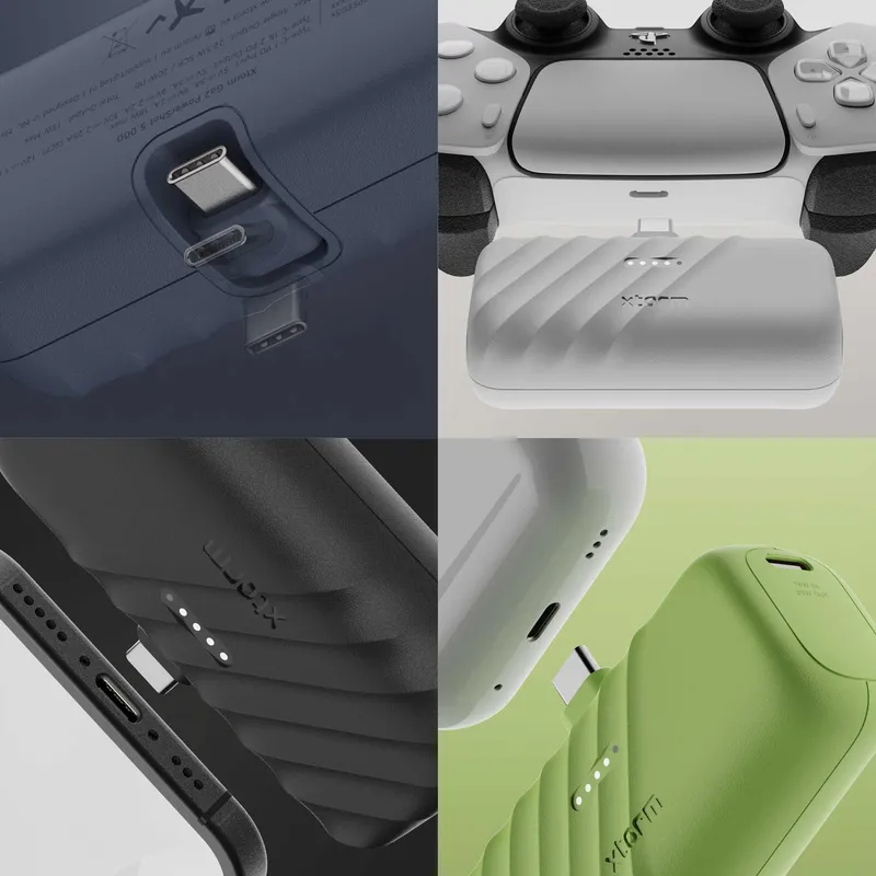 Xtorm Power Bank USB-C PD 20W 5.000mAh/2xUSB-C Sininen - 9510324