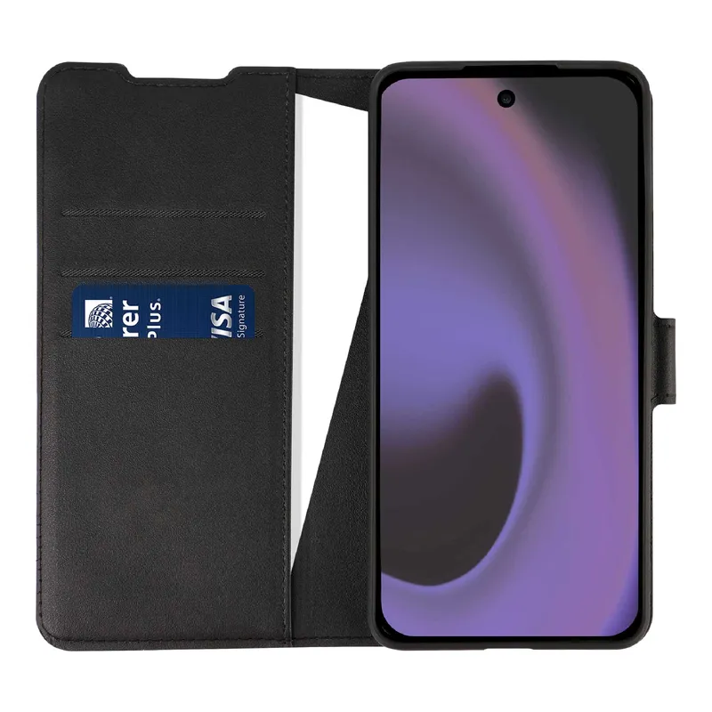 X2O Classic Wallet Lompakkokotelo Realme 16 Pro+ Musta - 3410289