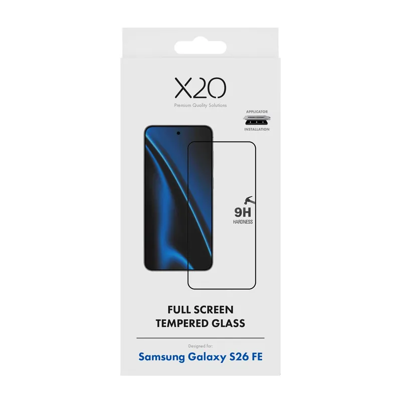 X2O Premium Full Screen Panssarilasi Samsung Galaxy S26 FE - 3410371