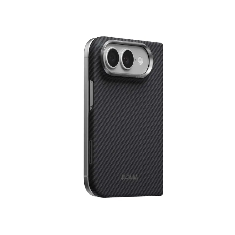 Pitaka Edge MagSafe Takapuoli Kotelo Apple iPhone Duo Musta/Harmaa - 5436937