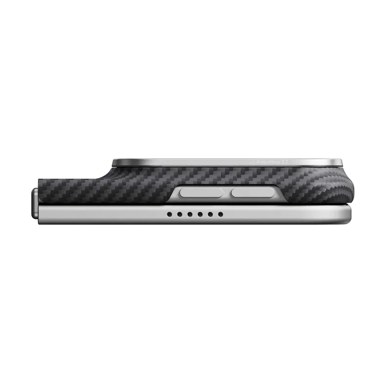 Pitaka Edge MagSafe Takapuoli Kotelo Apple iPhone Duo Musta/Harmaa - 5436937