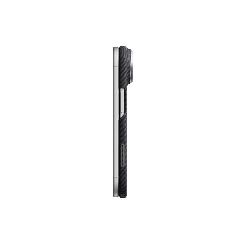 Pitaka Edge MagSafe Takapuoli Kotelo Apple iPhone Duo Musta/Harmaa - 5436937
