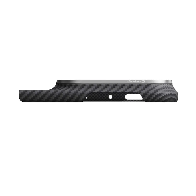 Pitaka Edge MagSafe Takapuoli Kotelo Apple iPhone Duo Musta/Harmaa - 5436937