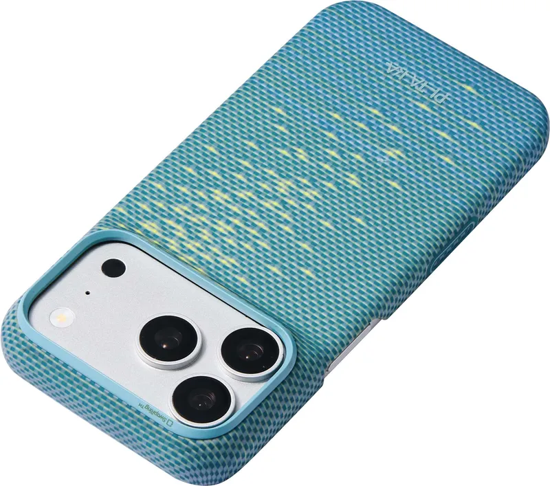 Pitaka Edge MagSafe Kotelo Apple iPhone 18 Pro/17 Pro Lucid Blue - 5437096