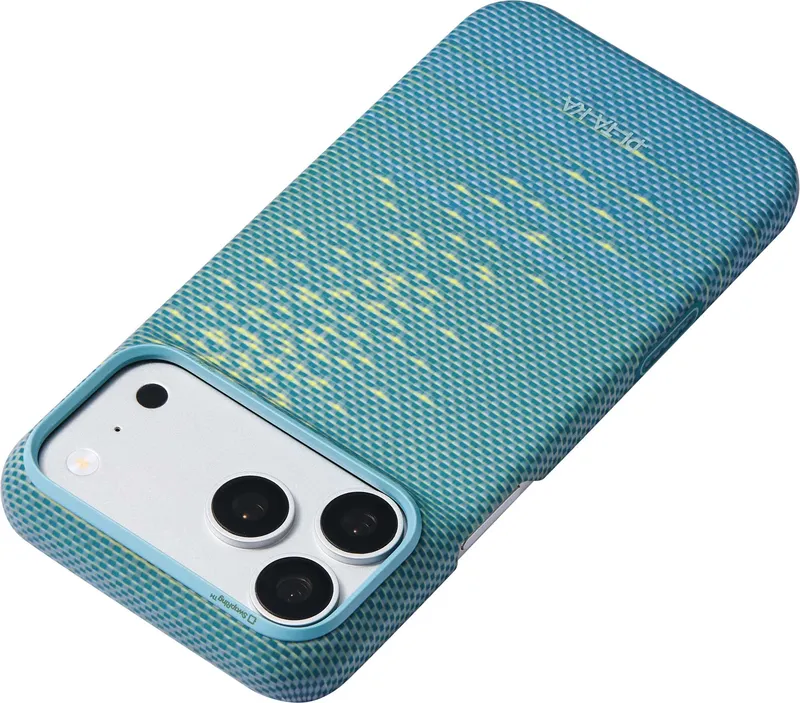 Pitaka Edge MagSafe Kotelo Apple iPhone 18 Pro Max/17 Pro Max Lucid Blue - 5437103