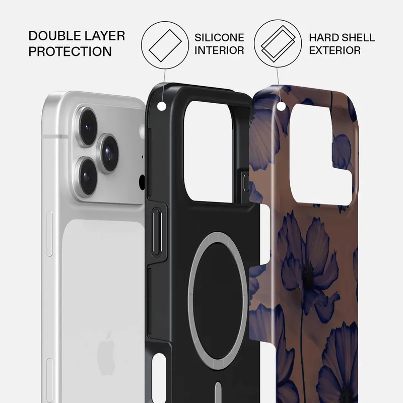 Burga Velvet Night - Apple iPhone 18 Pro Tough MagSafe Suojakuori - 5739746