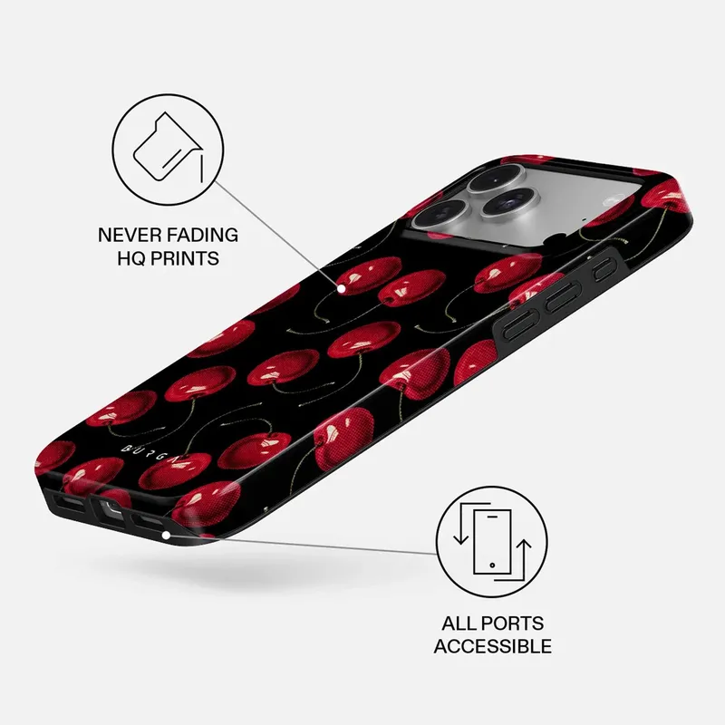 Burga Cherrybomb - Apple iPhone 18 Pro Tough MagSafe Suojakuori - 5739752