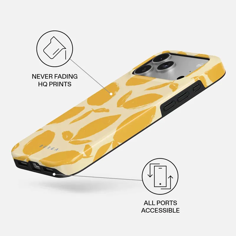 Burga Lemon Tart - Apple iPhone 18 Pro Tough MagSafe Suojakuori - 5741092