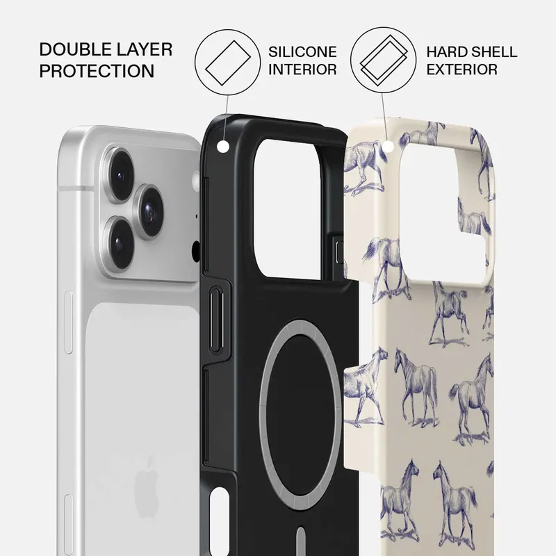 Burga Derby Race - Apple iPhone 18 Pro Max Tough MagSafe Suojakuori - 5747859
