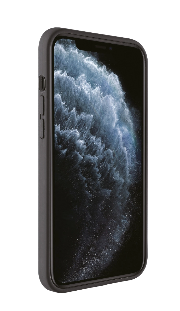 Vivanco Hype Silikonikuori iPhone 12 / 12 Pro Musta - 2862132