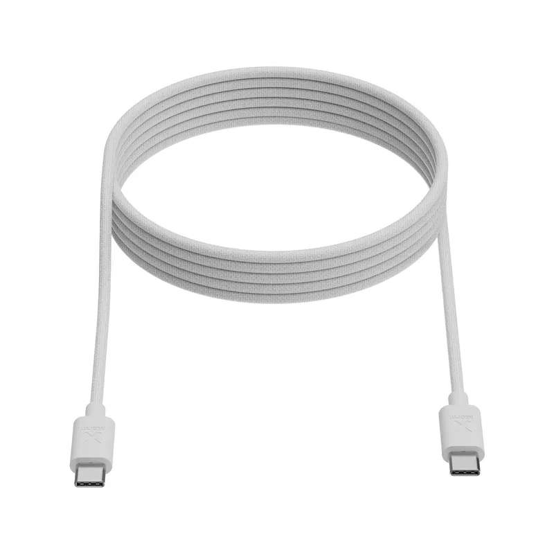 Xtorm Go2 GRS USB-C/C PD kaapeli 100W 1m Valkoinen - 9510020